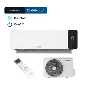Aire Acondicionado Noblex Minisplit De 12,000 BTU/H Convencional Frío Solo