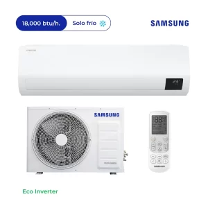 Aire Acondicionado Samsung Split De 18,000 BTU/H Eco Inverter Frío Solo